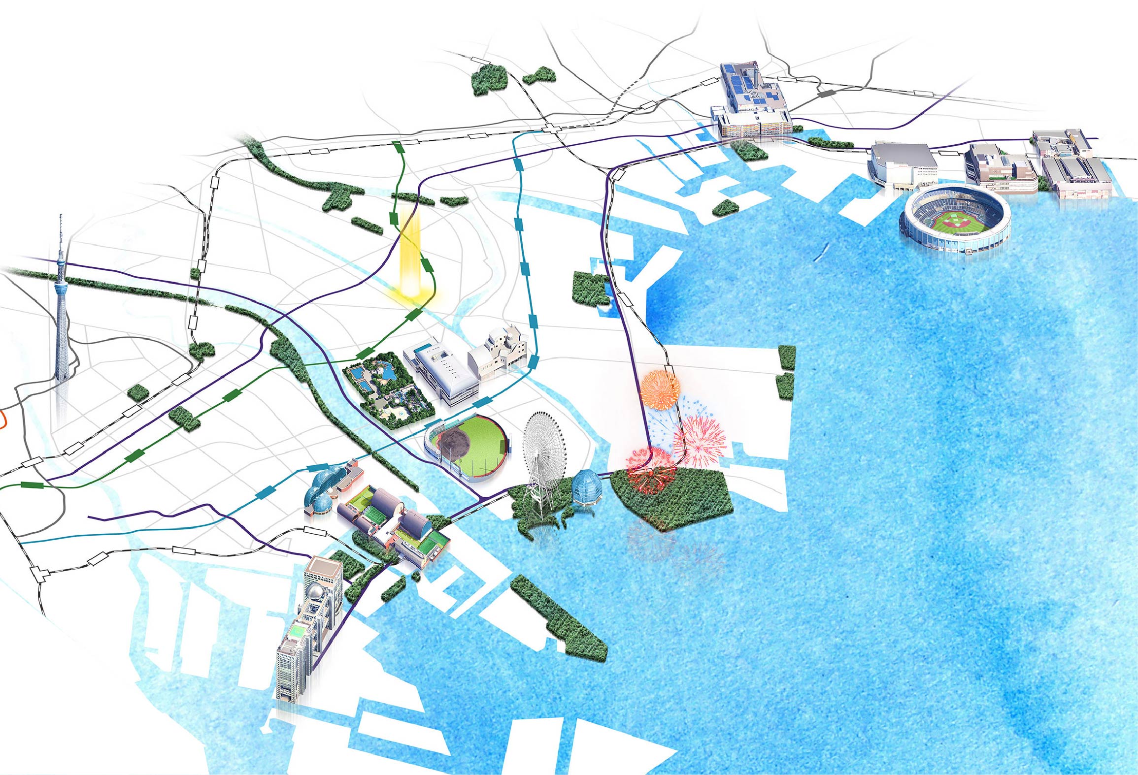 周辺レジャーMAP