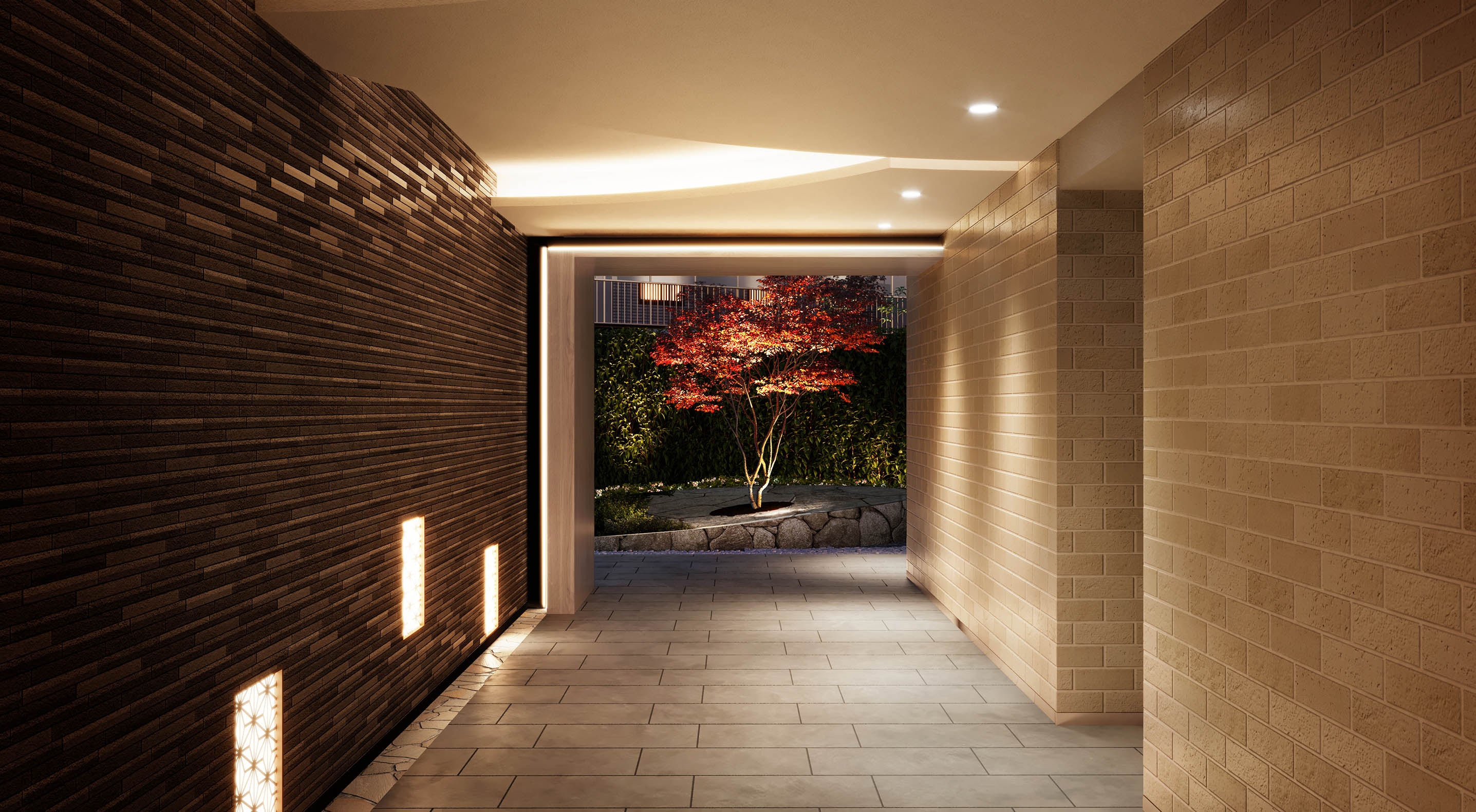 エントランスホール完成予想CG