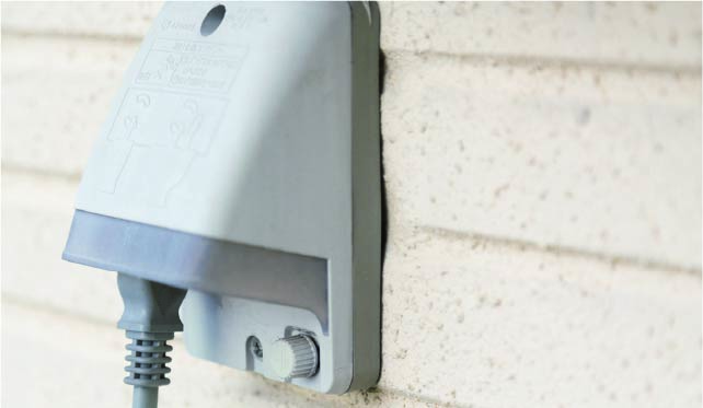 防水コンセント