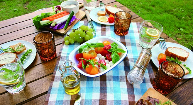 ガーデンパーティーにも活躍