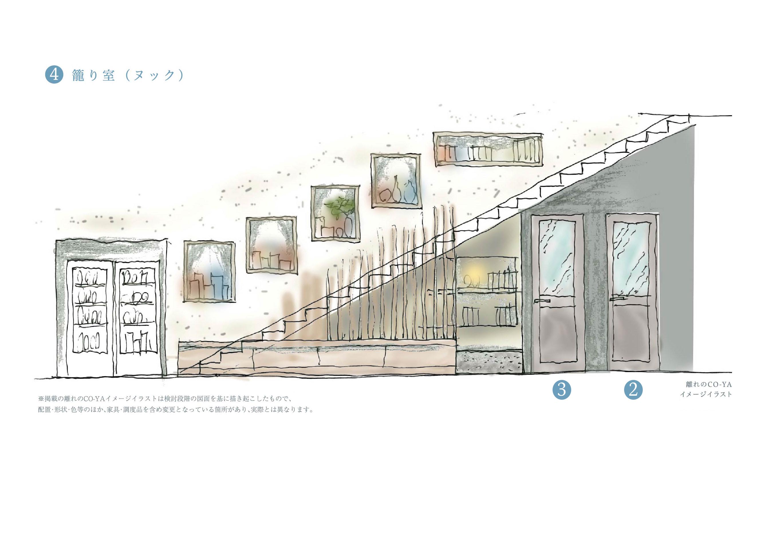 4：籠り室（ヌック）