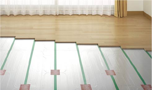 TESガス温水床暖房