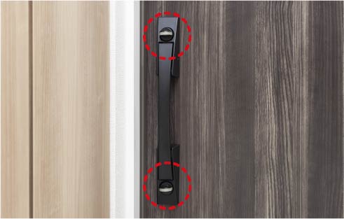 ダブルロック玄関ドア