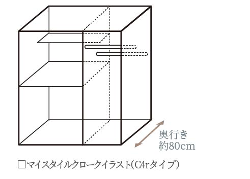 マイスタイルクロークイラスト（C4rタイプ）