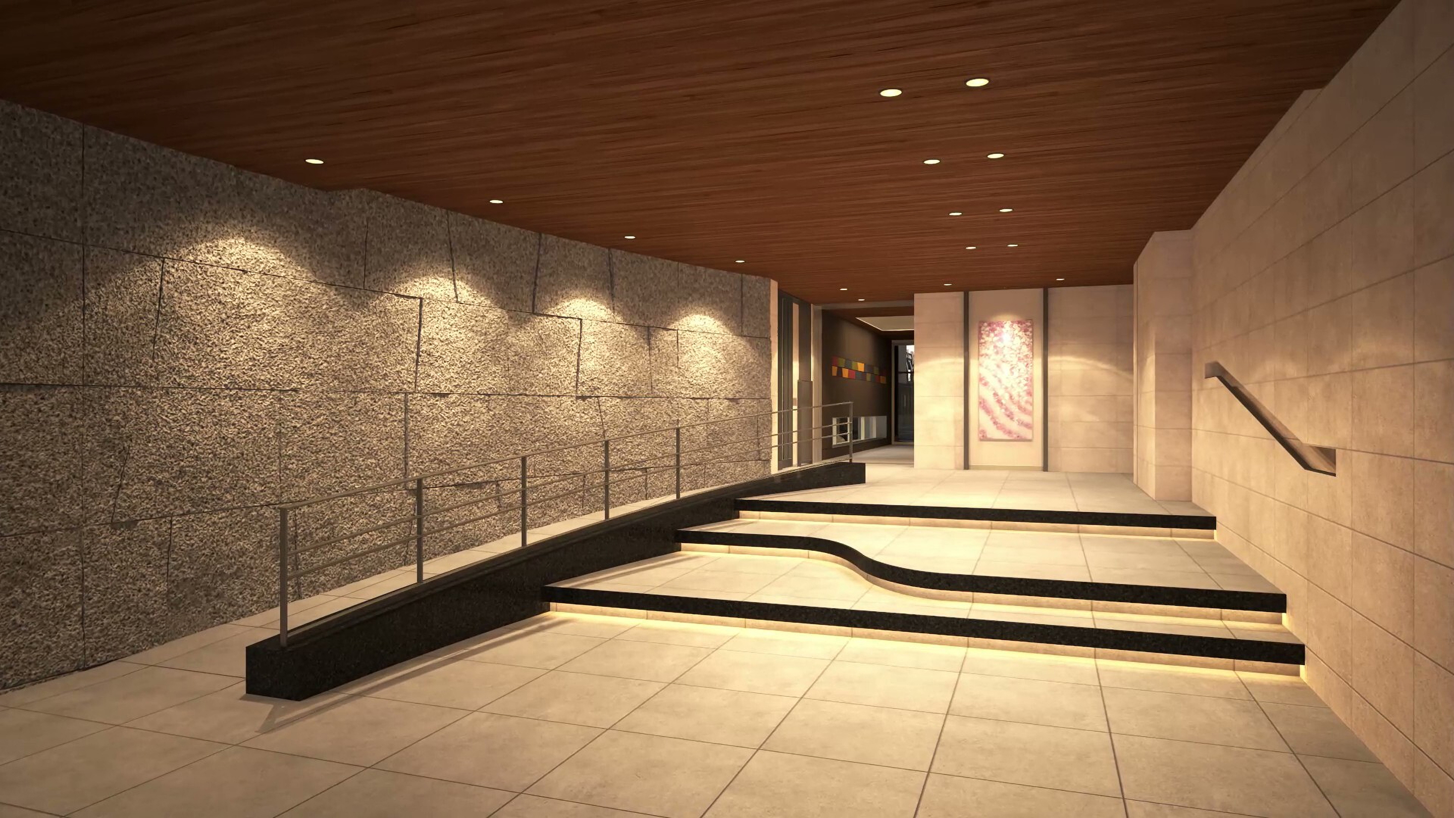 アプローチ完成予想CG