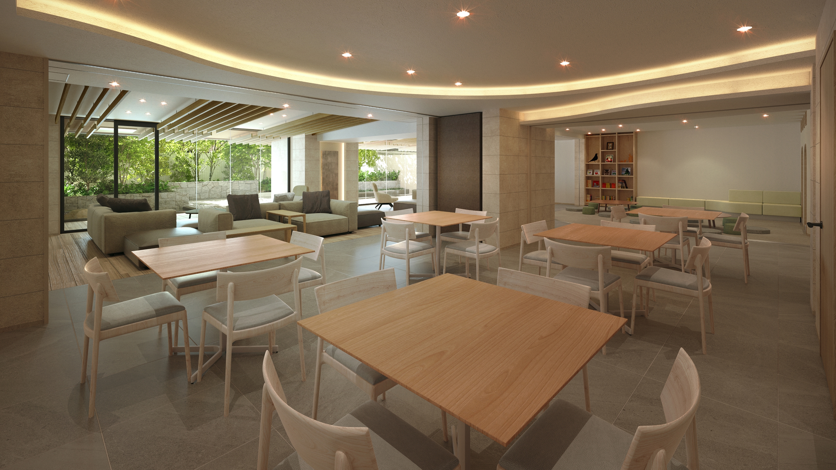 オーナーズラウンジ完成予想CG