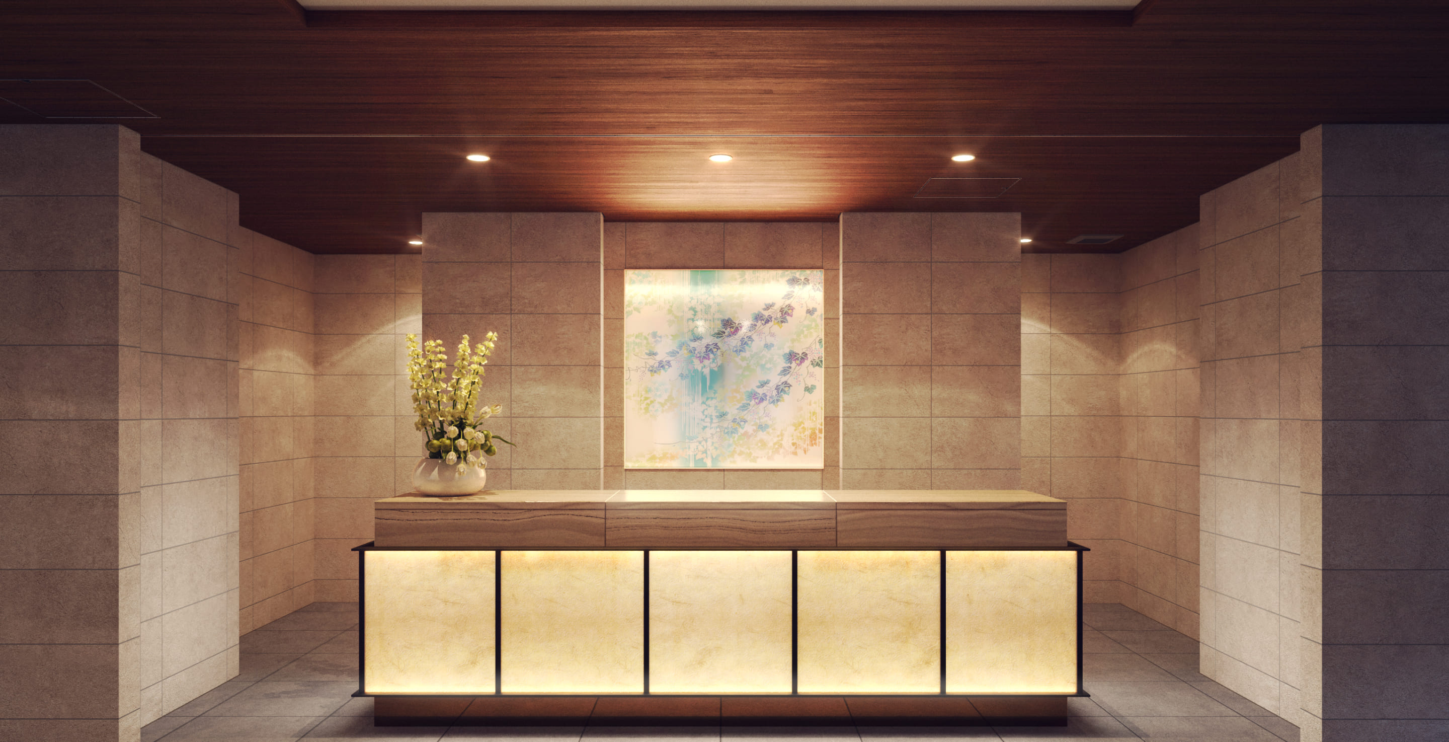 エントランスホール完成予想CG