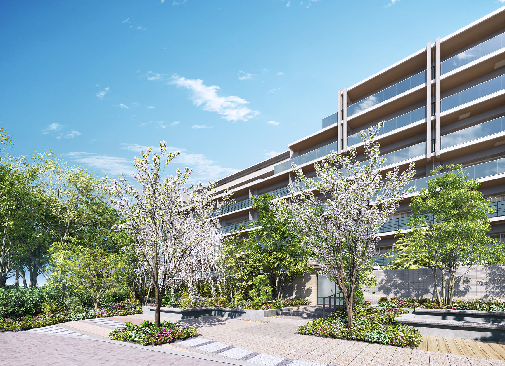 ガーデン完成予想CG