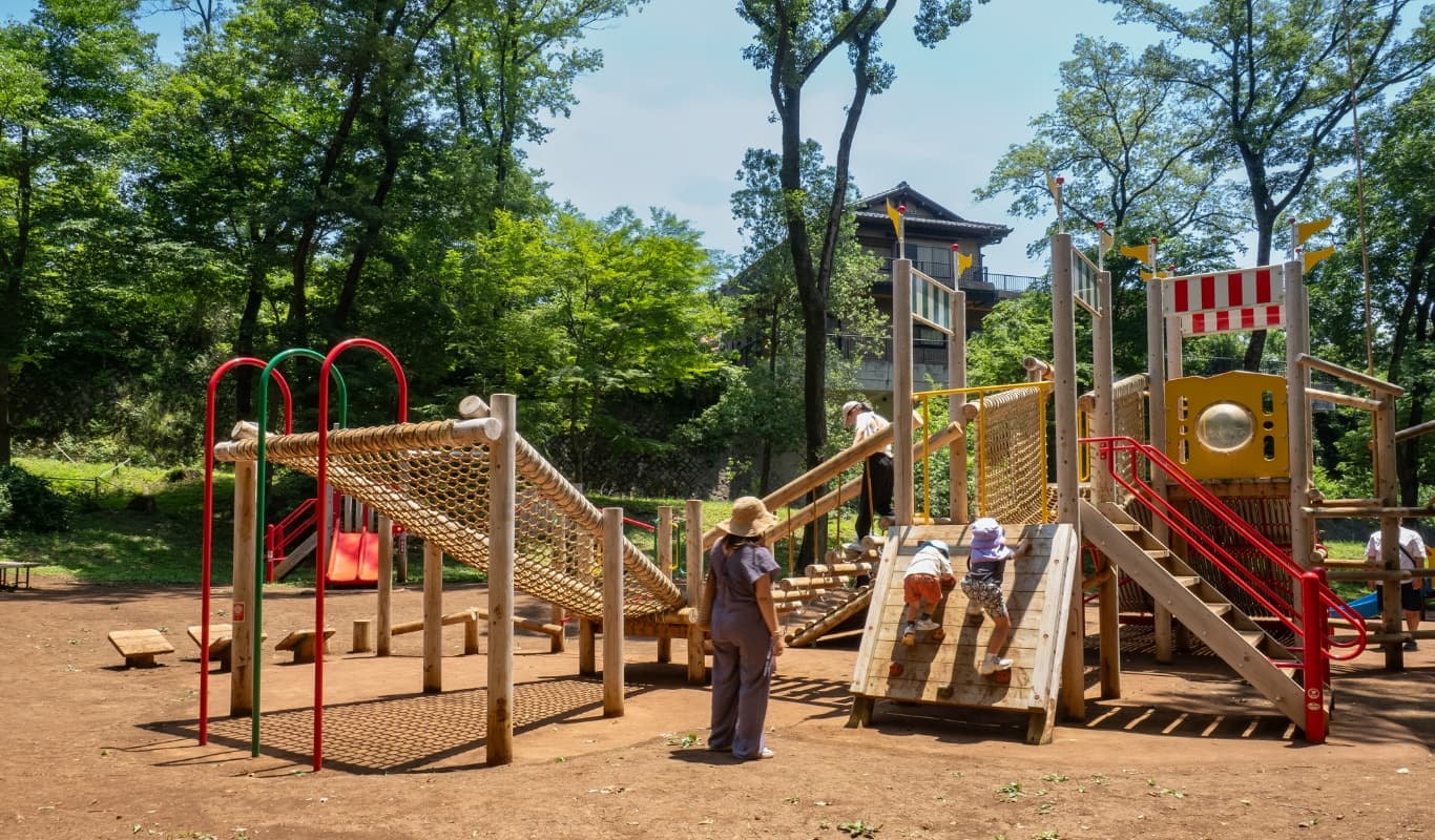 狭山緑地 フィールドアスレチック