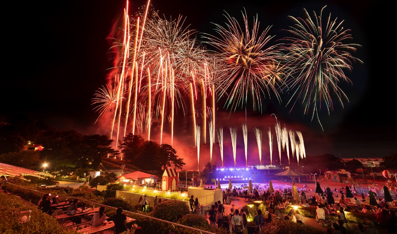 西武園ゆうえんち 大火祭り