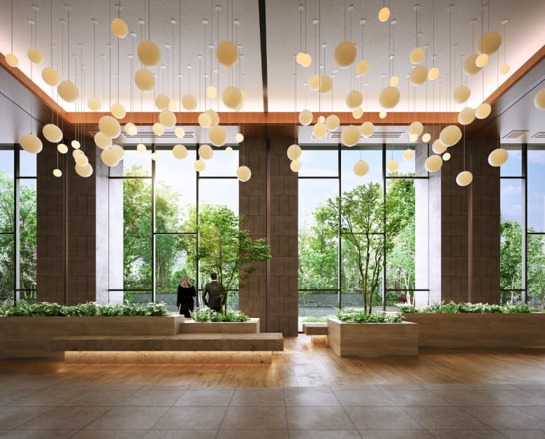 エントランスホール完成予想CG