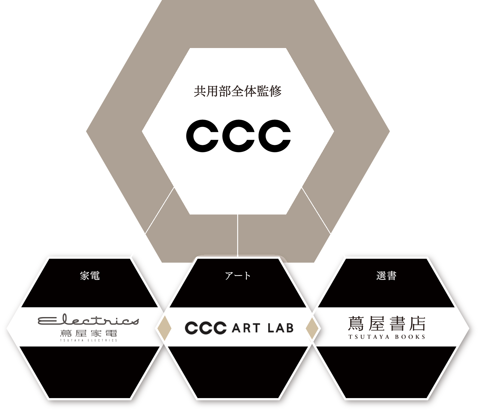 共有部全体監修CCC 家電 蔦屋家電・アート CCC ART LAB・選書 蔦屋書店
