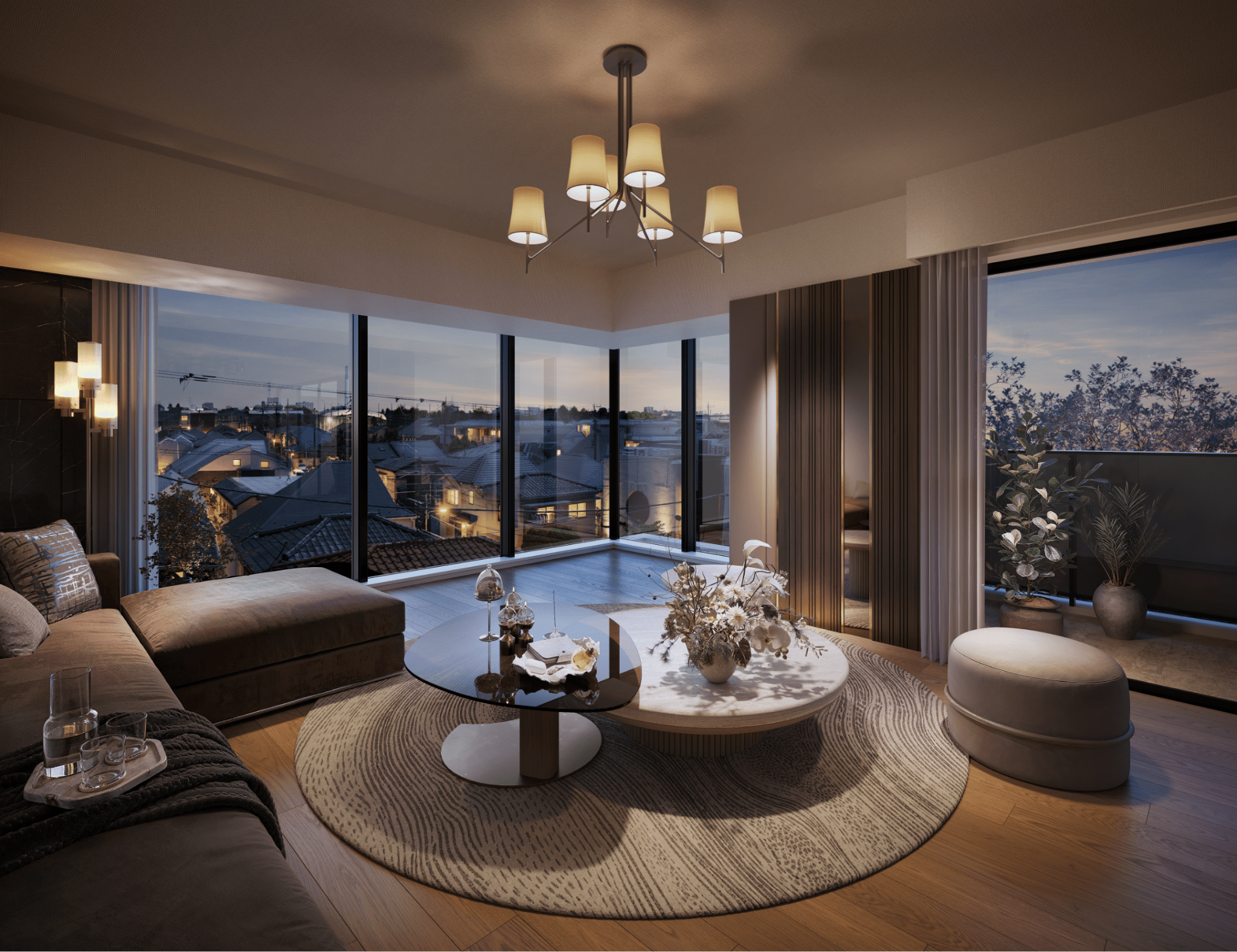 リビングダイニング完成予想CG（Etype）