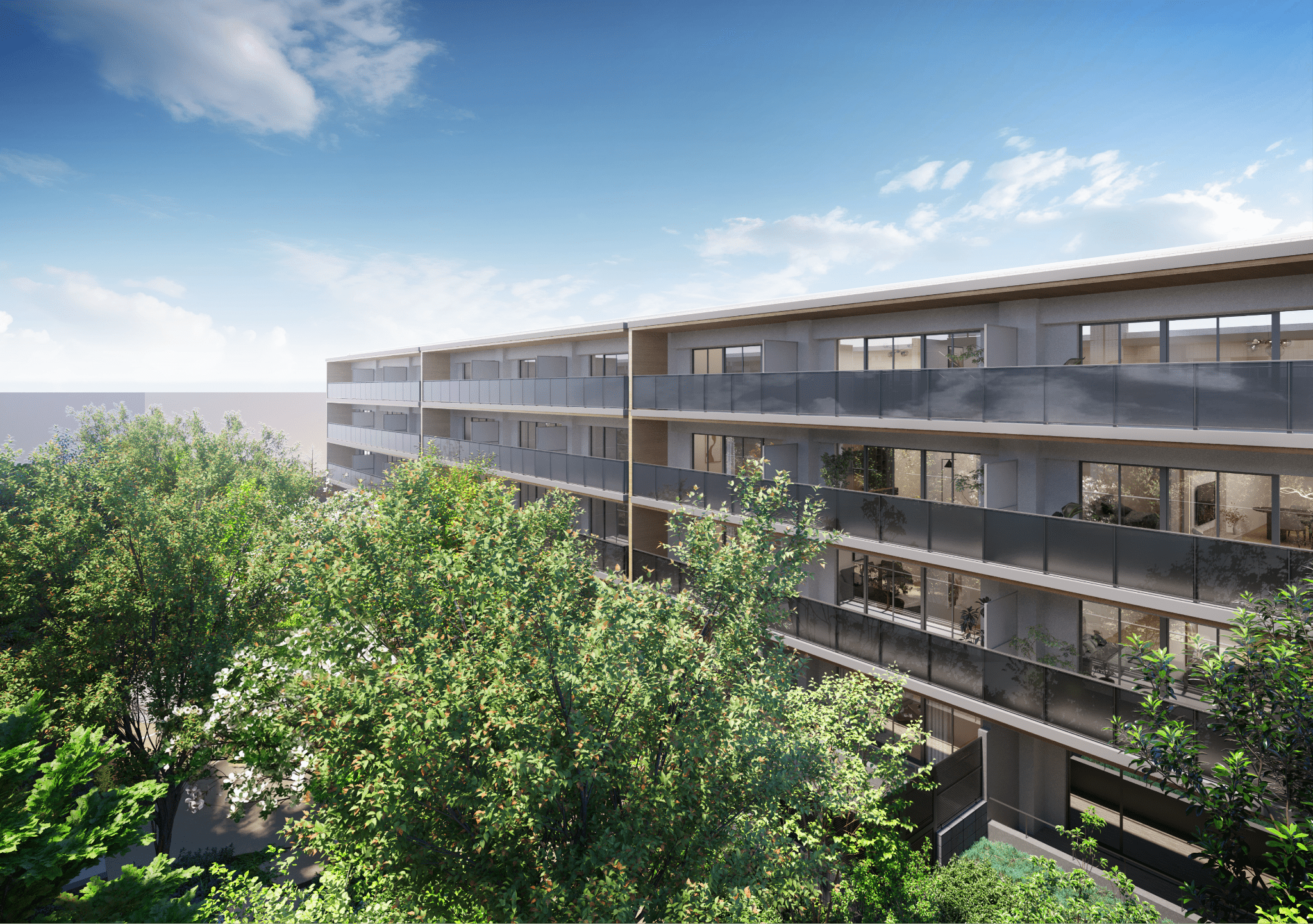 中庭完成予想CG