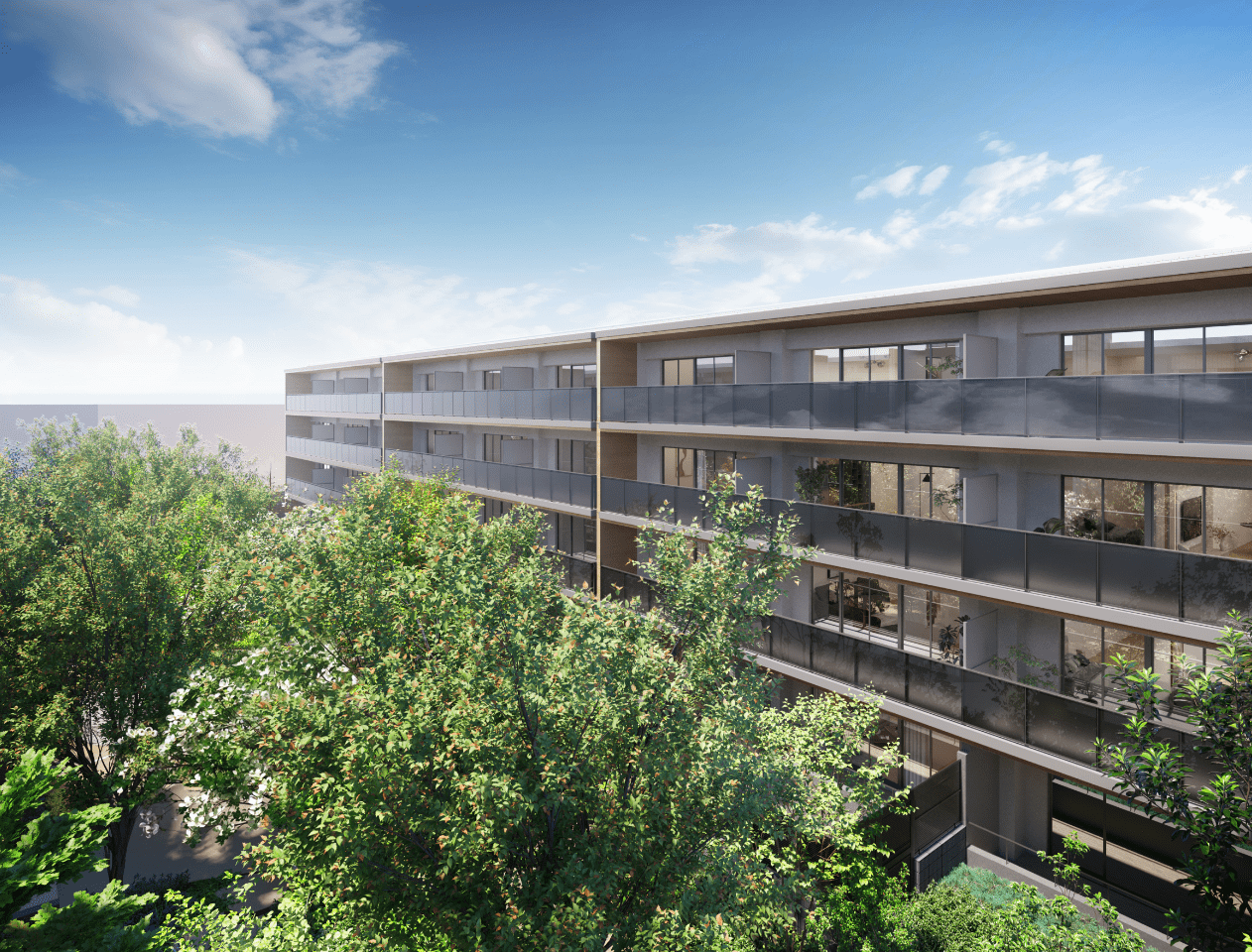 中庭完成予想CG