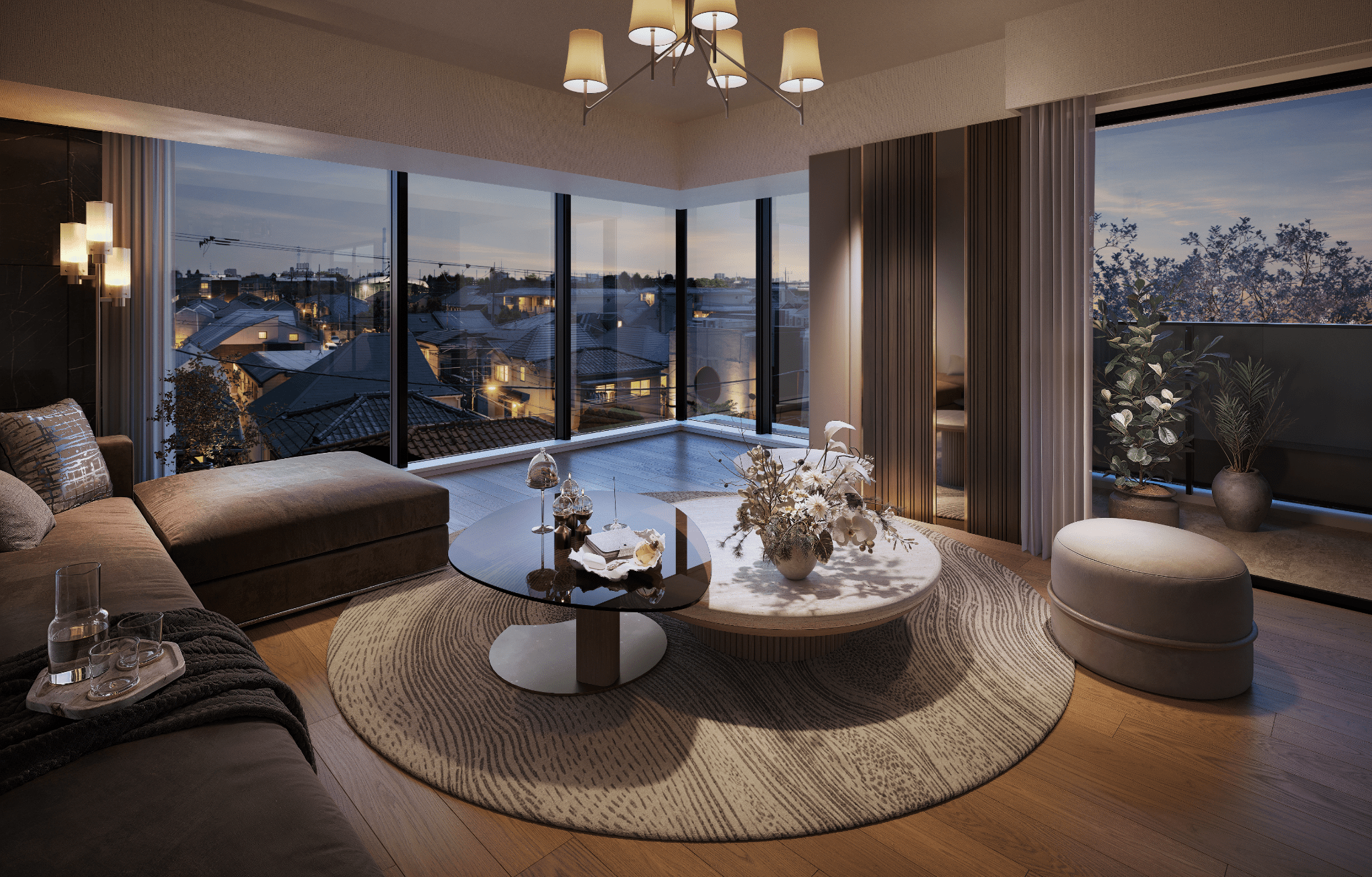 リビングダイニング完成予想CG（Etype）