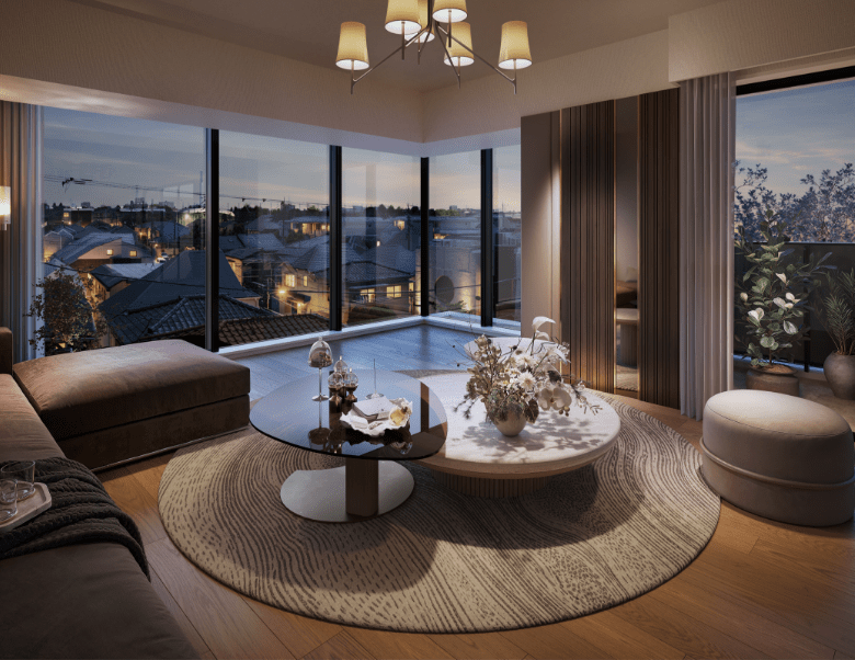 リビングダイニング完成予想CG（Etype）