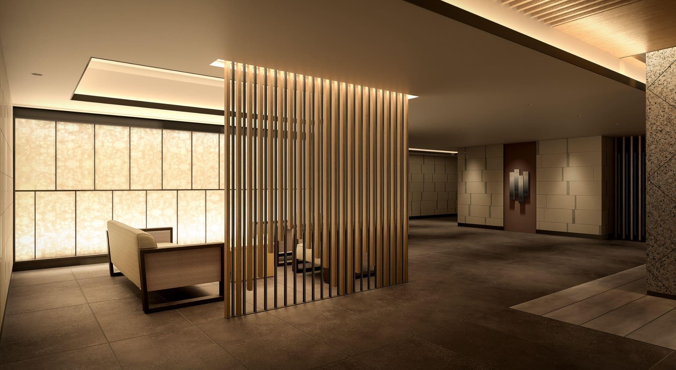 エントランスホール完成予想CG