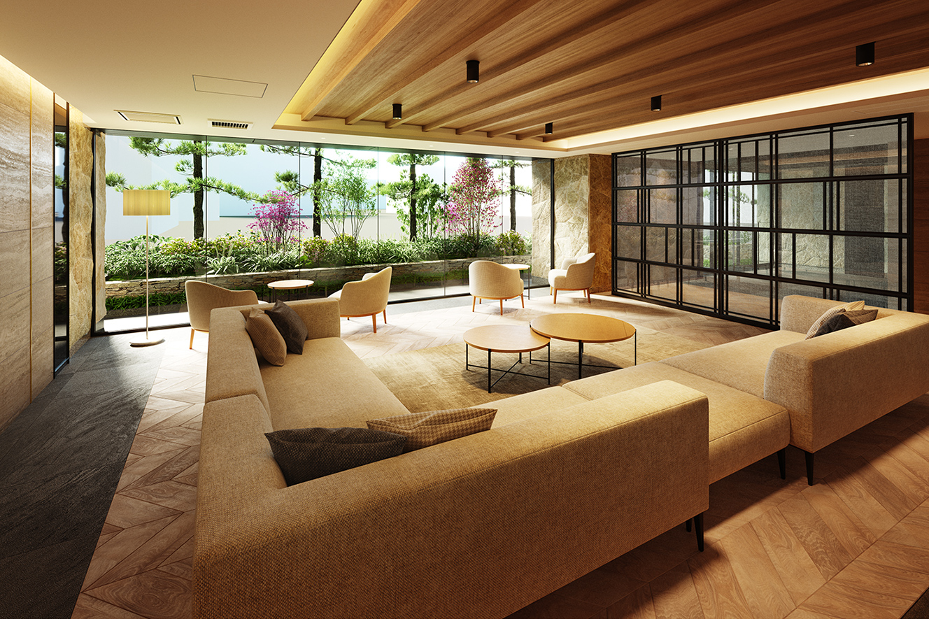 ラウンジ完成予想CG