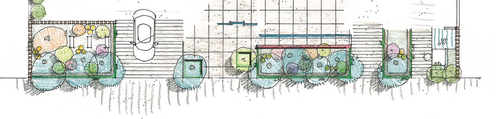 設計段階のイメージスケッチ