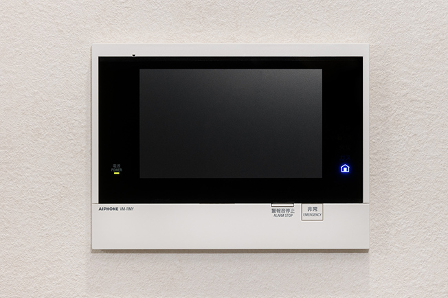 カラーモニター付インターホン