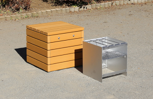 かまどスツール（非常用炊き出しかまど）