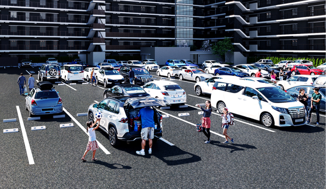 パーキング完成予想CG