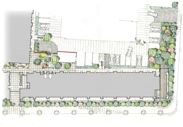 ランドスケープ検討時イラスト