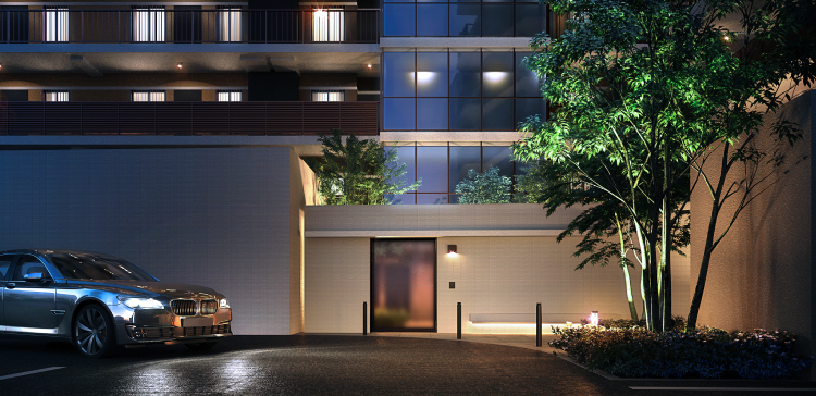 カーエントランス完成予想CG