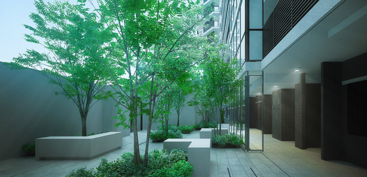 コリドーガーデン完成予想CG