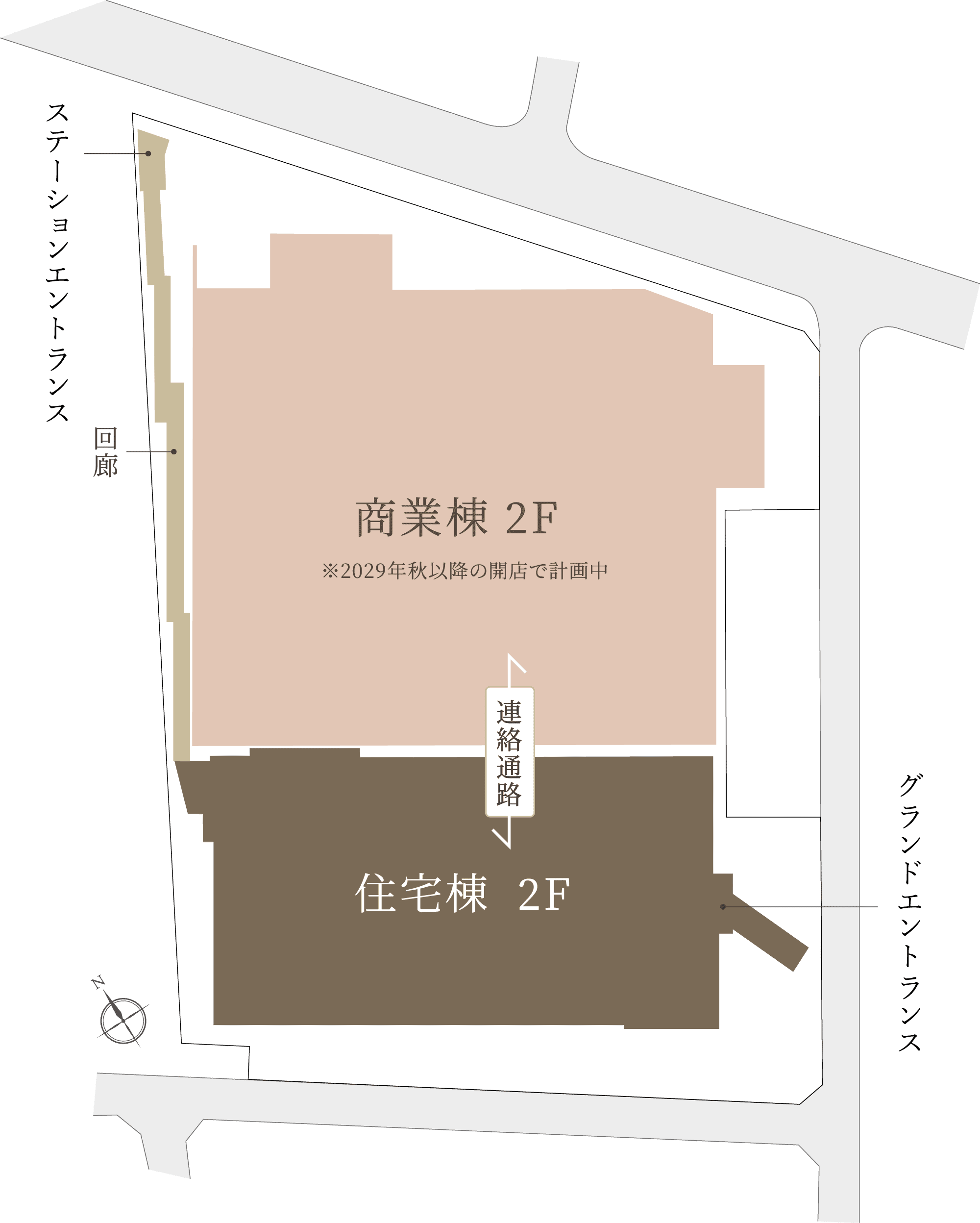 敷地配置概念図