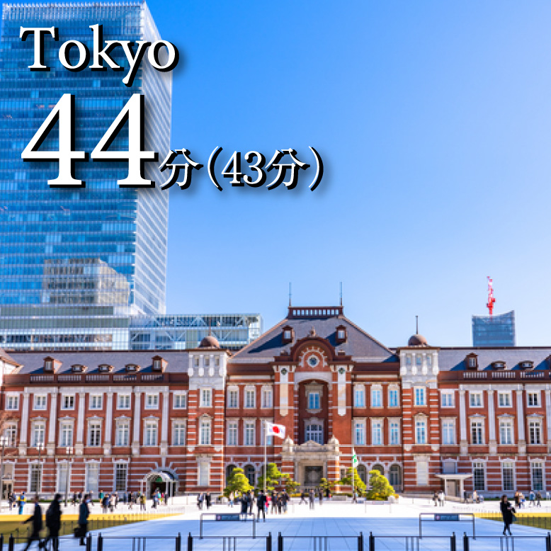Tokyo 44分（43分）