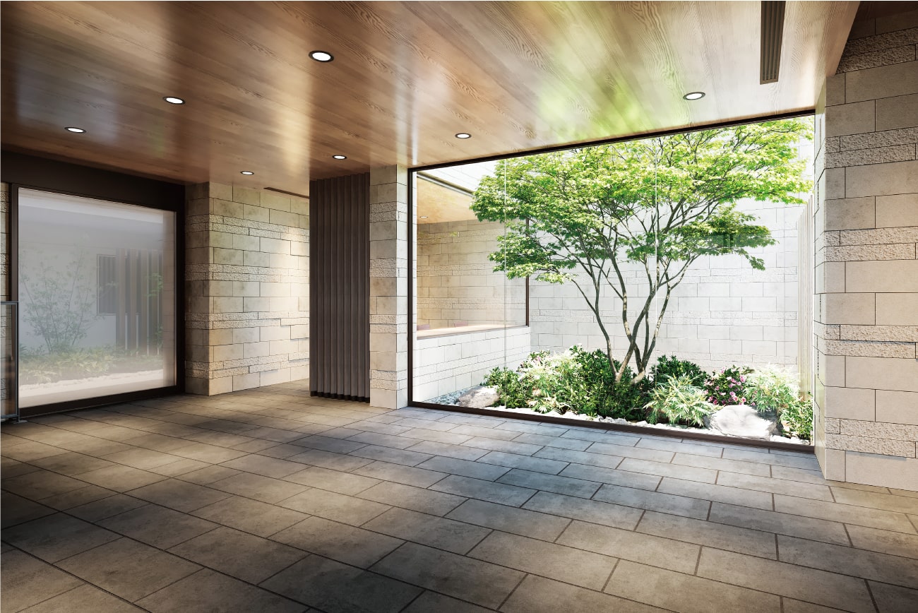 エントランスホール完成予想CG