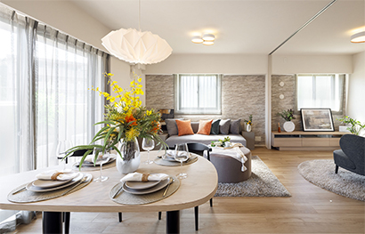 Agtype（101号室）リビング・ダイニング