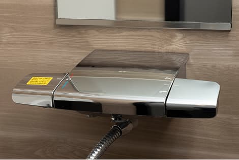 サーモスタット付水栓