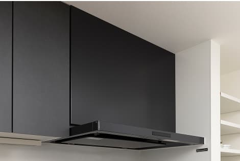 ホーロー整流板付レンジフード