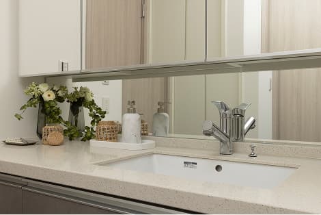 下部クリアミラー