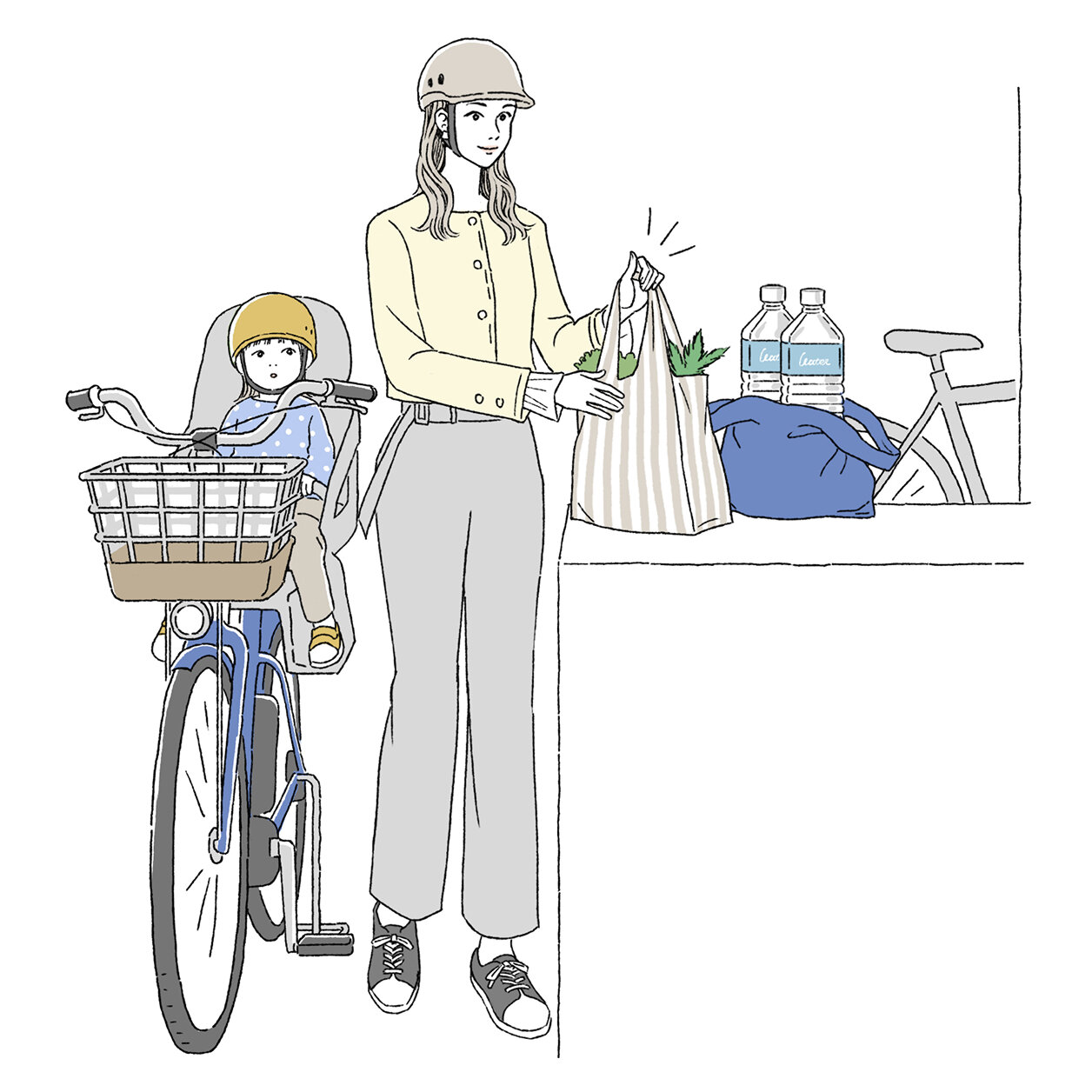 使い勝手を追求した設計で、自転車の出し入れや荷物運搬が快適に 詳細画像③